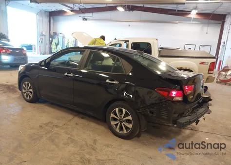 2022 Kia Rio S из США, поврежденный, VIN 3KPA24AD3NE496613